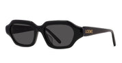 Ottica Mondello Roma - Loewe - LW40157U5101A - LW40157U - BLACK - Acetate - shape Rectangular - Dark Havana - EYEWEAR - SUNGLASSES - Donna,Women - lens Grey - Made In Italy