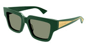 Ottica Mondello Roma - Bottega Veneta - BV1276S-003 - BV1276S-003 - GREEN - Acetate - shape  - green - EYEWEAR - SUNGLASSES - Donna,Women - lens  - Made In Japan