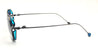 Ottica Mondello Roma - Matsuda - M3153.SG.AS.49 - M3153 - ANTIQUE SILVER / BLUE GREY GRADIENT - Titanium - shape Squared - Silver - EYEWEAR - SUNGLASSES - Unisex,Uomo,Donna,Women,Men - lens Gradient blue - Made In Japan