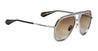 Ottica Mondello Roma - Jacques Marie Mage - JMMEK-17K - LOCKHEED - AUTUMN - Titanium - shape Aviator - Silver - EYEWEAR - SUNGLASSES - Uomo,Men - lens Gradient brown - Made In Japan