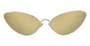 Ottica Mondello Roma - Loewe - LW40179U5930G - LW40179U - GOLD / GREEN LENS - Metal - shape Cat-eye - Gold - EYEWEAR - SUNGLASSES - Donna,Women - lens Green - Made In Italy