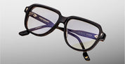 Ottica Mondello Roma - Jacques Marie Mage - JMMSRD-6D - PERLE - AGAR RX - Acetate - shape Round - Havana - EYEWEAR - EYEGLASSES - Donna,Women - lens Clear - Made In Japan