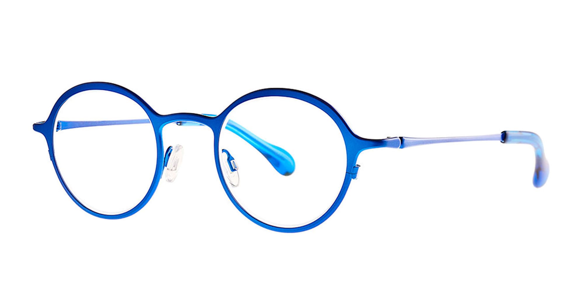 Ottica Mondello Roma - Theo eyewear - GALL-601 - GALLIUM - 601 ELECTRIC BLUE RX - stainless steel - shape  - blue - EYEWEAR - EYEGLASSES -  - lens Clear - Made In Belgium