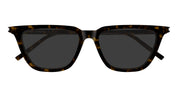 Ottica Mondello Roma - Saint Laurent - SL 890 BETTY THIN-002 - SL 890 BETTY THIN-002 - HAVANA / GREY LENS - Acetate - shape Squared - Havana - EYEWEAR - SUNGLASSES - Donna,Women - lens Grey - Made In Japan