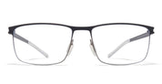 Ottica Mondello Roma - Mykita - 10017025 - XANDER - Shiny Graphite / Nearly Black RX - Acetate, metal - shape  - grey, black - EYEWEAR - EYEGLASSES - Unisex,Uomo,Donna,Women,Men - lens  - Made In Germany