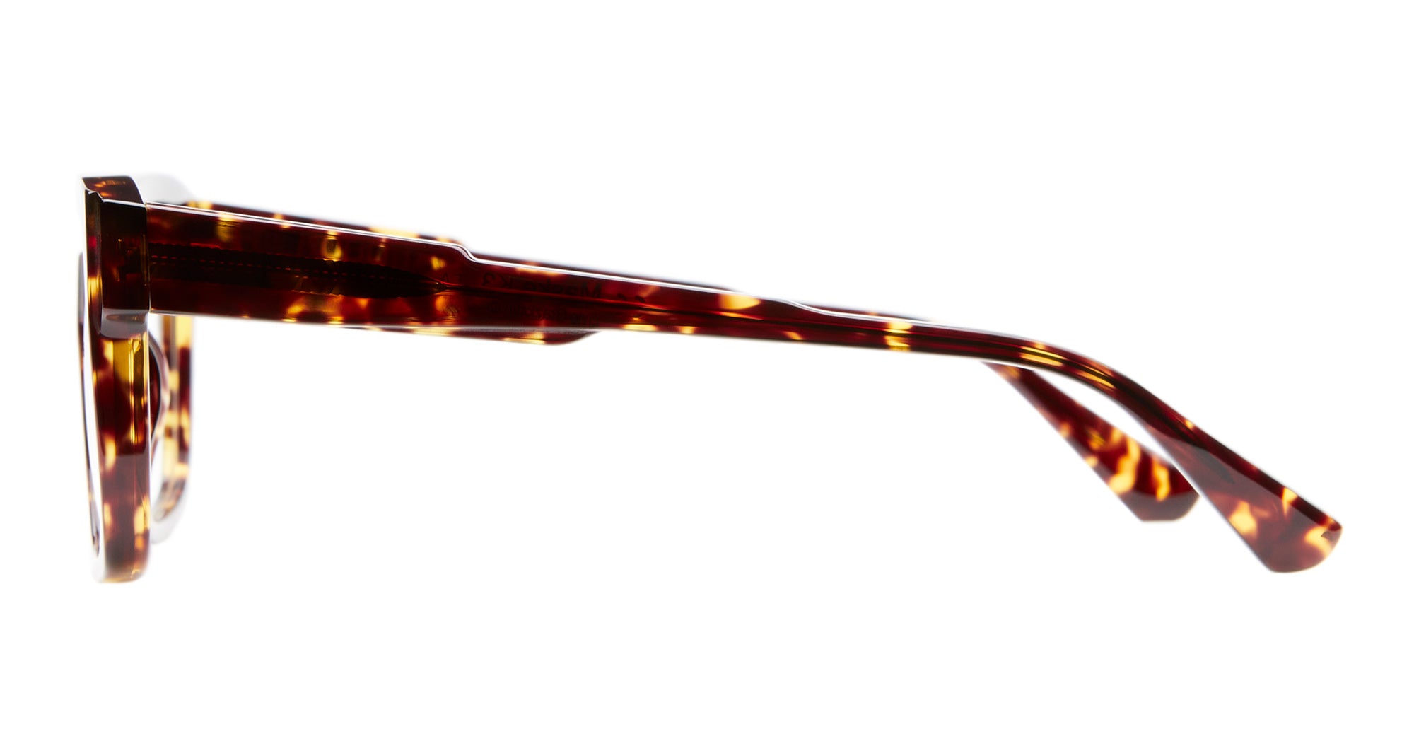 Ottica Mondello Roma - Kuboraum - KRO0K3TA000000OP - MASK K3 - TORTOISE RX - Acetate - shape Squared - Tortoise - EYEWEAR - EYEGLASSES - Unisex,Uomo,Donna,Women,Men - lens Clear - Made In Italy