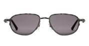 Ottica Mondello Roma - Kuboraum - KRSJ71RH0000004Y - MASK J71 RH - RUTHENIUM - Metal - shape Oval - Ruthenium - EYEWEAR - SUNGLASSES - Unisex,Uomo,Donna,Women,Men - lens Grey - Made In Italy