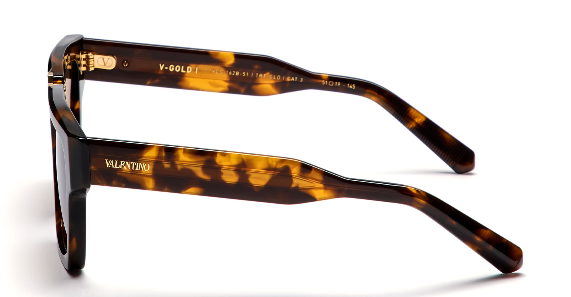 V-gold-i - brown tortoise / gold