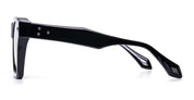 Ottica Mondello Roma - Daizo - A-S003-B1-PG01 - KIMIHIKO - black / green lens - Acetate - shape Squared - Black - EYEWEAR - SUNGLASSES - Unisex,Uomo,Donna,Women,Men - lens Green - Made In Japan
