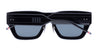 Ottica Mondello Roma - Thom Browne - UES947Z-G0002-001-52 - RECTANGULAR - BLACK / ASIAN FIT - Acetate - shape  - Black - EYEWEAR - SUNGLASSES - Uomo,Men - lens  - Made In Japan