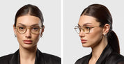 Ottica Mondello Roma - DITA - DTX189-A-01 - ETHYX-  BLACK IRON / YELLOW GOLD RX - titanium, acetate - shape Round - Black, Red - EYEWEAR - EYEGLASSES - Unisex,Uomo,Donna,Women,Men - lens Clear - Made In Japan