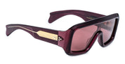 Ottica Mondello Roma - Jacques Marie Mage - JMMMK-18M - PAUSA - AMARENA - titanium, acetate - shape Mask - red - EYEWEAR - SUNGLASSES - Unisex,Uomo,Donna,Women,Men - lens red - Made In Italy