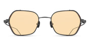 Ottica Mondello Roma - Matsuda - M3153.SG.MBK.49 - M3153 - MATTE BLACK / CAFE ORANGE - Titanium - shape Squared - Black - EYEWEAR - SUNGLASSES - Unisex,Uomo,Donna,Women,Men - lens orange - Made In Japan