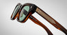 Ottica Mondello Roma - Jacques Marie Mage - JMMDE-13W - DEALAN - ZOLTAR - Acetate - shape Squared - brown - EYEWEAR - SUNGLASSES - Unisex,Uomo,Donna,Women,Men - lens Green - Made In Japan