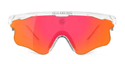 Ottica Mondello Roma - Alba Optics - 8050054518695 - DELTA LEI - CRYSTAL / VZUM F-LENS FIRE - Tr90 - shape Mask - transparent - EYEWEAR - SUNGLASSES - Unisex,Uomo,Donna,Women,Men - lens red - Made In Italy