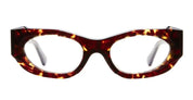 Ottica Mondello Roma - Kuboraum - KROK62TO000000OP - MASK K62 TO - TORTOISE RX  - Acetate - shape Oval - Tortoise - EYEWEAR - EYEGLASSES - Donna,Women - lens Clear - Made In Italy