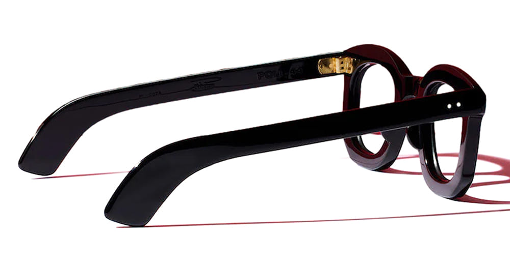 Ottica Mondello Roma - Max Pittion - MXPL-001A - POLITICIAN 42 X 28 - PIANO BLACK RX - Acetate - shape Round - Black - EYEWEAR - EYEGLASSES - Unisex,Uomo,Donna,Women,Men - lens Clear - Made In Japan