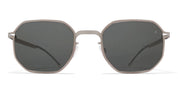 Ottica Mondello Roma - Mykita - 10088164 - ML15 - Matte silver / Red Edges / Leica Grey lens - stainless steel - shape Squared - Silver - EYEWEAR - SUNGLASSES - Unisex,Uomo,Donna,Women,Men - lens Grey - Made In Germany