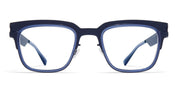 Ottica Mondello Roma - Mykita - 10082016 - RAYMOND - A62 Indigo / Deep Ocean RX - stainless steel - shape  - blue - EYEWEAR - EYEGLASSES - Unisex,Uomo,Donna,Women,Men - lens  - Made In Germany