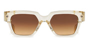 Ottica Mondello Roma - T HENRI - UAC - UTOPIA - CHAMPAGNE - Acetate - shape Squared - Champagne - EYEWEAR - SUNGLASSES - Unisex,Uomo,Donna,Women,Men - lens Gradient brown - Made In Japan