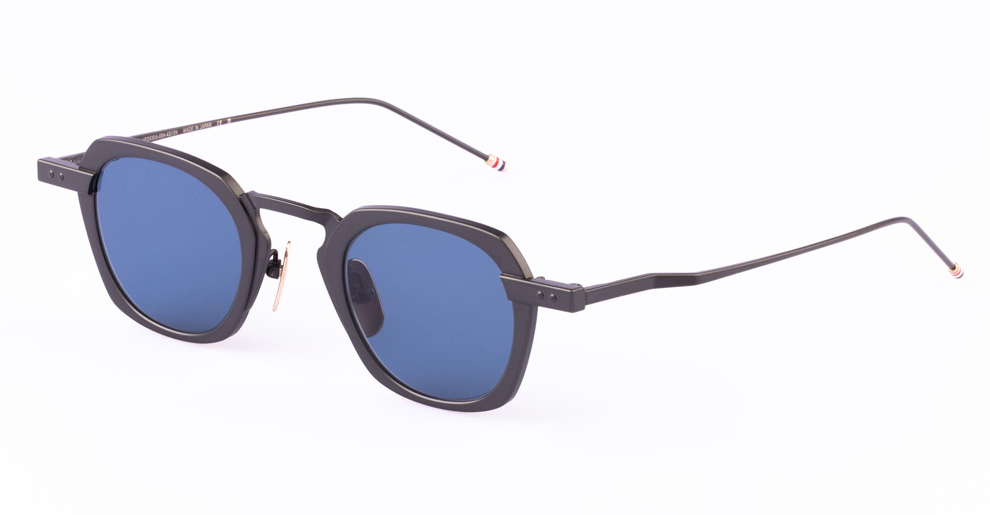 Thom Browne Square sunglasses - black iron – Mondello 1962