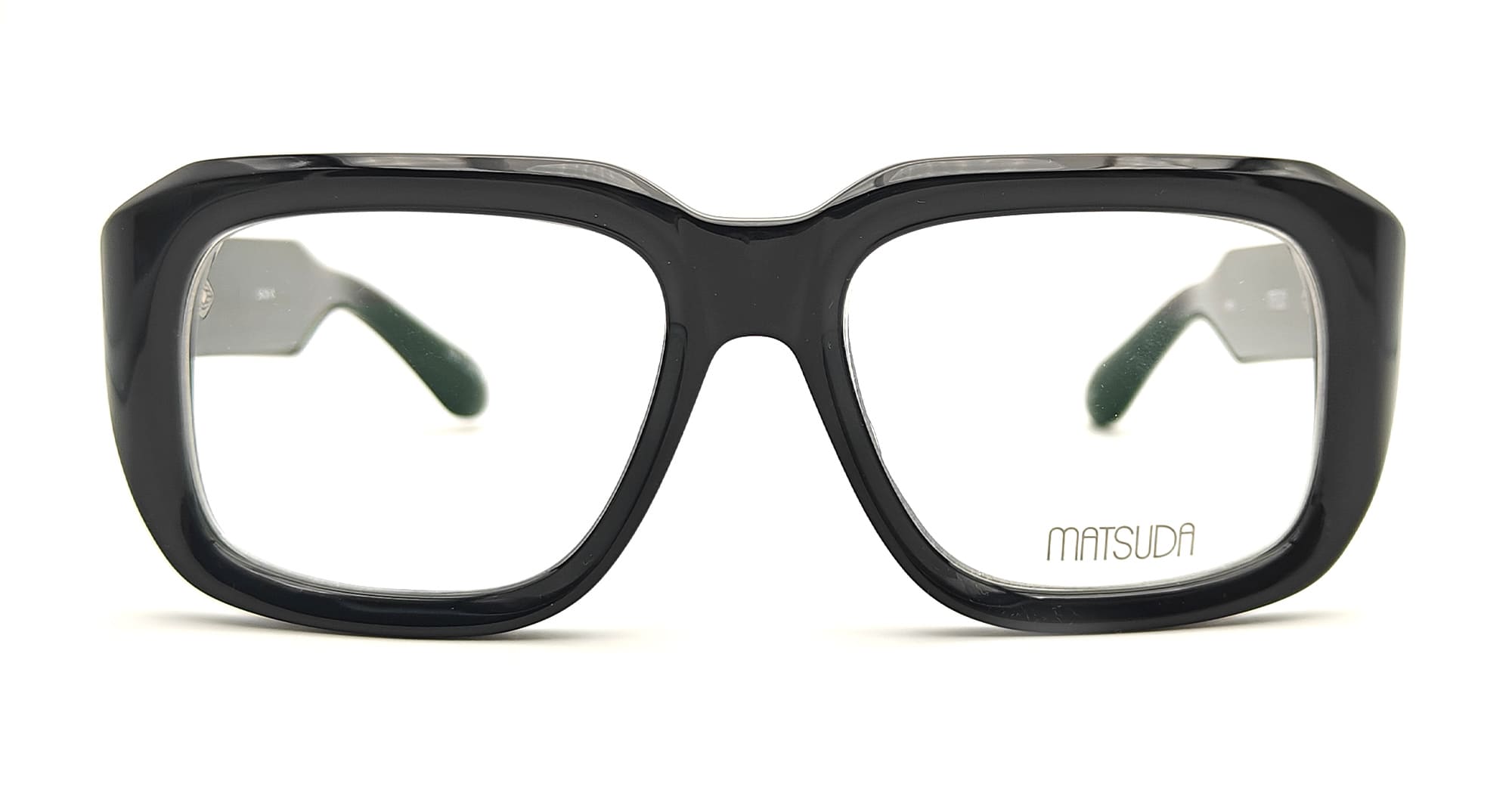 Ottica Mondello Roma - Matsuda - M1036.RX.BLK.54 - M1036 - BLACK RX - Acetate - shape Squared - Black - EYEWEAR - EYEGLASSES - Donna,Women - lens Clear - Made In Japan