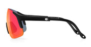 Ottica Mondello Roma - Alba Optics - 8050054518503 - JUMBO - BLACK / VZUM F-LENS FIRE - Tr90 - shape Mask - Black - EYEWEAR - SUNGLASSES - Unisex,Uomo,Donna,Women,Men - lens red - Made In Italy