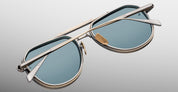 Ottica Mondello Roma - Jacques Marie Mage - JMM7M-19P - YELLOWSTONE VI: 755M - BLUE STAR SPRING - Titanium - shape  - Silver - EYEWEAR - SUNGLASSES - Unisex,Uomo,Donna,Women,Men - lens  - Made In Japan