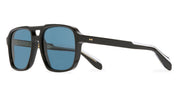 Ottica Mondello Roma - Cutler and Gross - CGSN-1394-57-11P - 1394 - 57MM / BLACK POLARIZED - Acetate - shape Aviator - Black - EYEWEAR - SUNGLASSES - Unisex,Uomo,Donna,Women,Men - lens Blue - Made In Italy