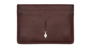 Ottica Mondello Roma - Jacques Marie Mage - J-LWL-THE-2441VGT-OS - THEODORE CARD HOLDER - BORDEAUX - Leather - shape Squared - burgundy - ACCESSORI - ACCESSORIES - Uomo,Men - lens aqua blue - Made In Japan