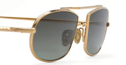 Ottica Mondello Roma - Ahlem - AHL.004047.SUN - Guerin - Champagne / Green Gradient (Limited Ed.) - Acetate - shape Oval - Gold - EYEWEAR - SUNGLASSES - Unisex,Uomo,Donna,Women,Men - lens Gradient green - Made In France