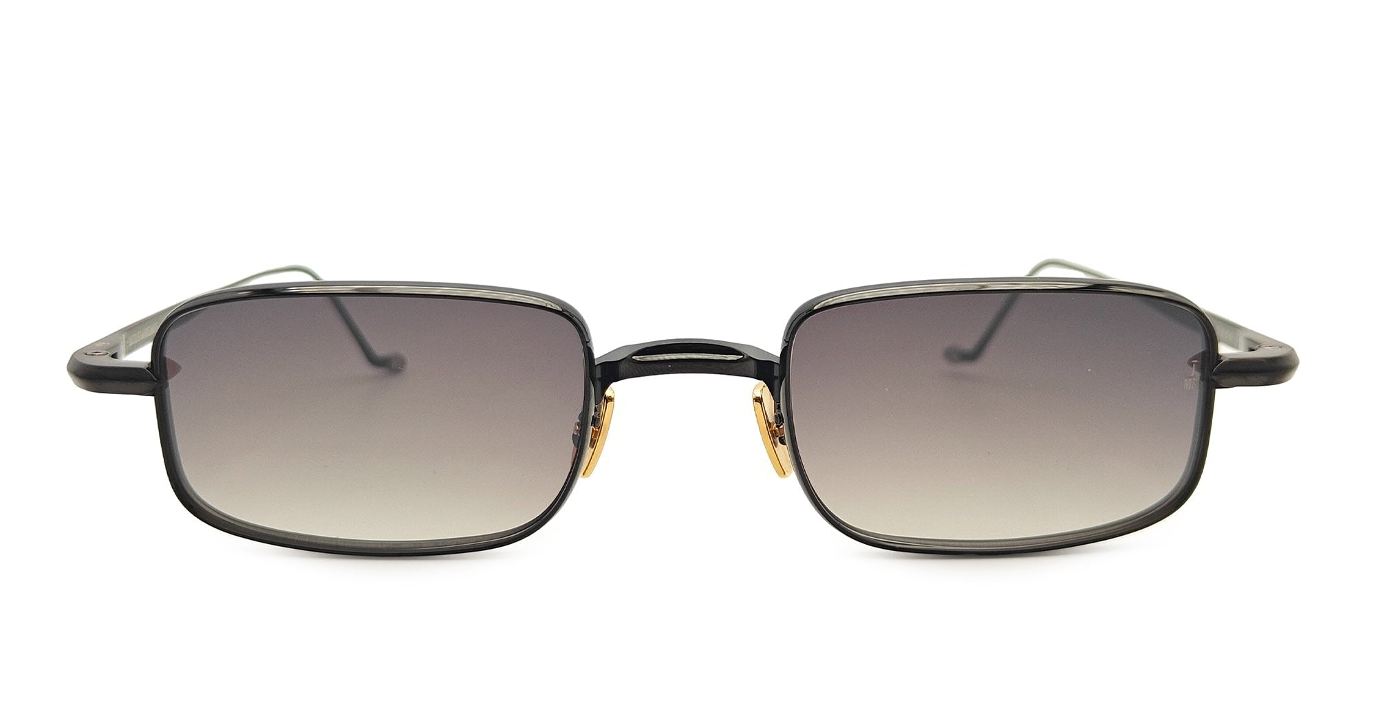 Ottica Mondello Roma - Jacques Marie Mage - JMMSK-88 - DUSK - BLACK - Titanium - shape Rectangular - Black - EYEWEAR - SUNGLASSES - Unisex,Uomo,Donna,Women,Men - lens Gradient grey - Made In Japan