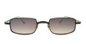 Ottica Mondello Roma - Jacques Marie Mage - JMMSK-88 - DUSK - BLACK - Titanium - shape Rectangular - Black - EYEWEAR - SUNGLASSES - Unisex,Uomo,Donna,Women,Men - lens Gradient grey - Made In Japan