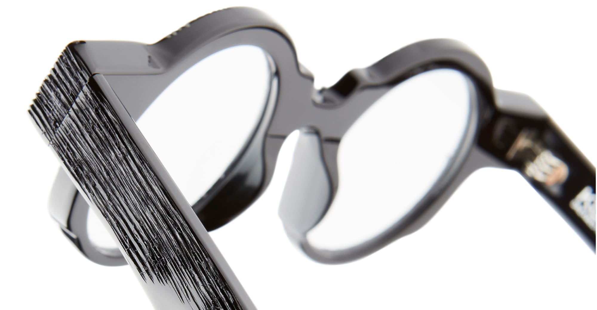 Ottica Mondello Roma - Kuboraum - KROK32BS00SO00OP - MASK K32 - BLACK SHINE SOLAR RX - Acetate - shape  - Black - EYEWEAR - EYEGLASSES - Donna,Women - lens Clear - Made In Italy