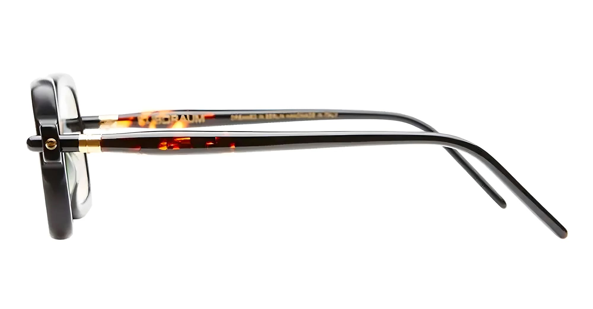 Ottica Mondello Roma - Kuboraum - KRSOP8BMH000002F - MASK P8 - BLACK MATTE / HAVANA - Acetate - shape  - black, havana - EYEWEAR - SUNGLASSES - Unisex,Uomo,Donna,Women,Men - lens  - Made In Italy