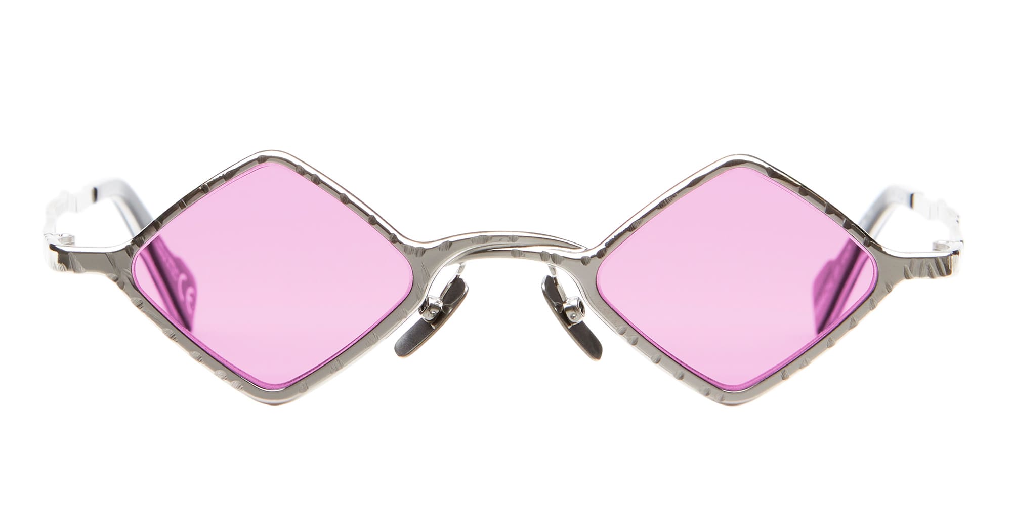Ottica Mondello Roma - Kuboraum - KRSZ14SP000000PF - MASK Z14 - SILVER - metal, acetate - shape  - Silver - EYEWEAR - SUNGLASSES - Uomo,Men - lens  - Made In Italy