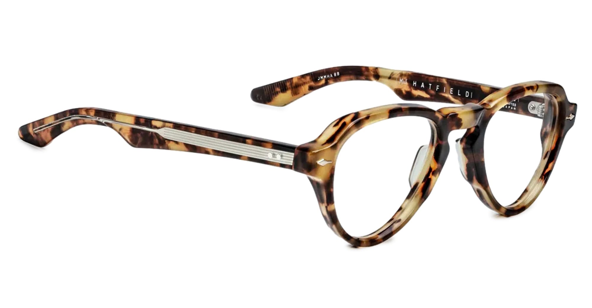 Ottica Mondello Roma - Jacques Marie Mage - JMMHARX-8B - HATFIELD - HAVANA 8 RX - Acetate - shape Aviator - Havana - EYEWEAR - EYEGLASSES - Uomo,Men - lens Clear - Made In Japan
