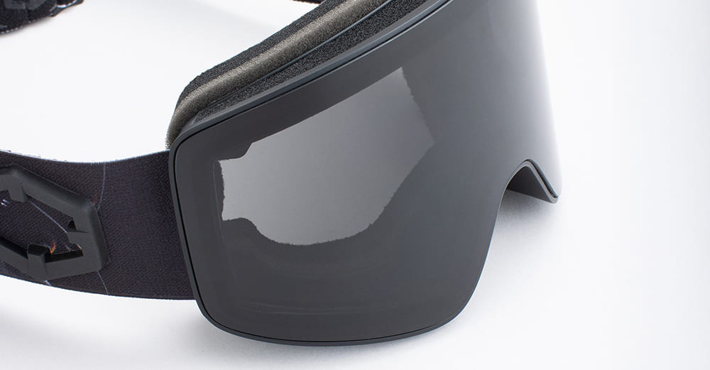 Ottica Mondello Roma - Out Of - XG109111 - VOID - BUBBLES / THE ONE NERO LENS - nylon - shape Mask - black, white - EYEWEAR - GOGGLES - Unisex,Uomo,Donna,Women,Men - lens Black - Made In Italy