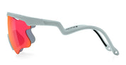 Ottica Mondello Roma - Alba Optics - 8050054518459 - DELTA LEI - ICE / VZUM F-LENS FIRE - Tr90 - shape Mask - grey - EYEWEAR - SUNGLASSES - Unisex,Uomo,Donna,Women,Men - lens red - Made In Italy