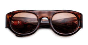 Ottica Mondello Roma - Jacques Marie Mage - JMMLY-18P - CLYDE 2.0 - BOURBON - Acetate - shape Oval - Havana - EYEWEAR - SUNGLASSES - Unisex,Uomo,Donna,Women,Men - lens Brown - Made In Japan