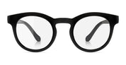 Ottica Mondello Roma - Alba Optics - 8050054517193 - ANVMA V.02 - BLACK RX - Tr90 - shape Panto - Black - EYEWEAR - EYEGLASSES - Unisex,Uomo,Donna,Women,Men - lens Clear - Made In Italy