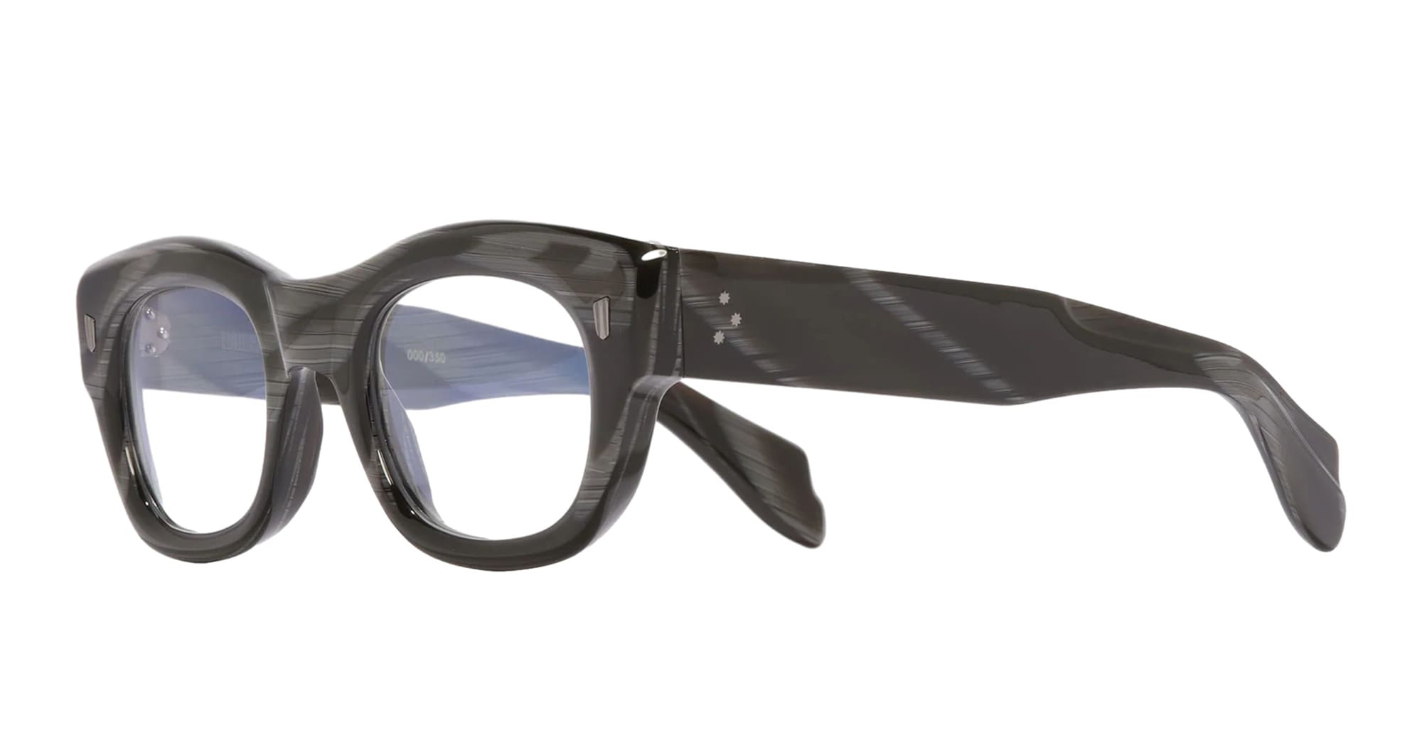 Ottica Mondello Roma - Cutler and Gross - CGLO-9261-48-01 - 9261 - OBSIDIAN RX - Acetate - shape Squared - Black - EYEWEAR - EYEGLASSES - Unisex,Uomo,Donna,Women,Men - lens Clear - Made In Italy