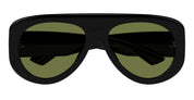 Ottica Mondello Roma - Bottega Veneta - BV1362S-006 - BV1362S-006 - BLACK / GREEN LENS - nylon - shape Pilot - Black - EYEWEAR - SUNGLASSES - Unisex,Uomo,Donna,Women,Men - lens Green - Made In Japan