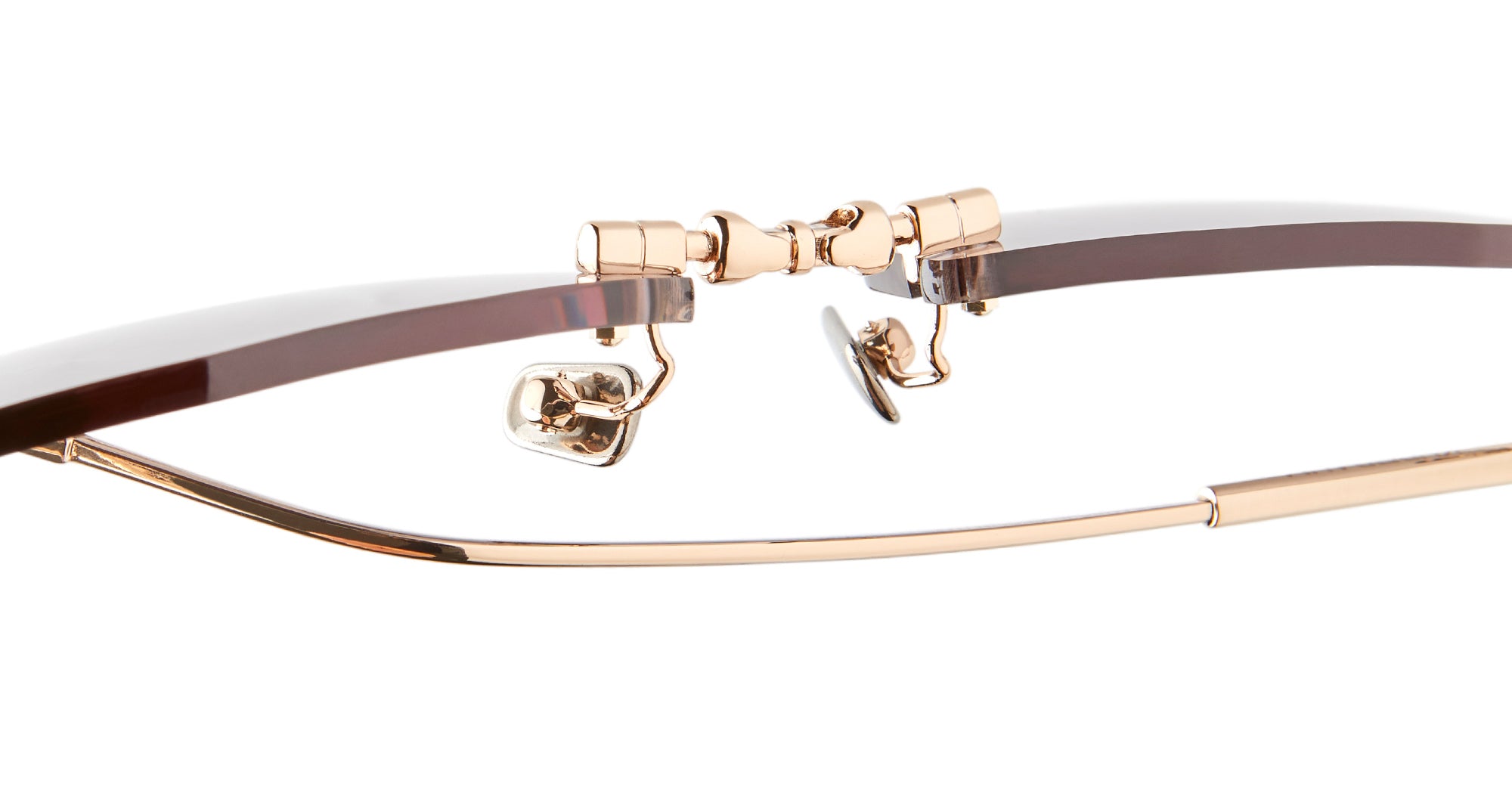 Ottica Mondello Roma - Kuboraum - KRSH64PG0000004G - MASK H64 - ROSE GOLD - Metal - shape Cat-eye - rose gold - EYEWEAR - SUNGLASSES - Unisex,Uomo,Donna,Women,Men - lens light grey - Made In Italy