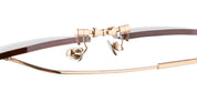 Ottica Mondello Roma - Kuboraum - KRSH64PG0000004G - MASK H64 - ROSE GOLD - Metal - shape Cat-eye - rose gold - EYEWEAR - SUNGLASSES - Unisex,Uomo,Donna,Women,Men - lens light grey - Made In Italy