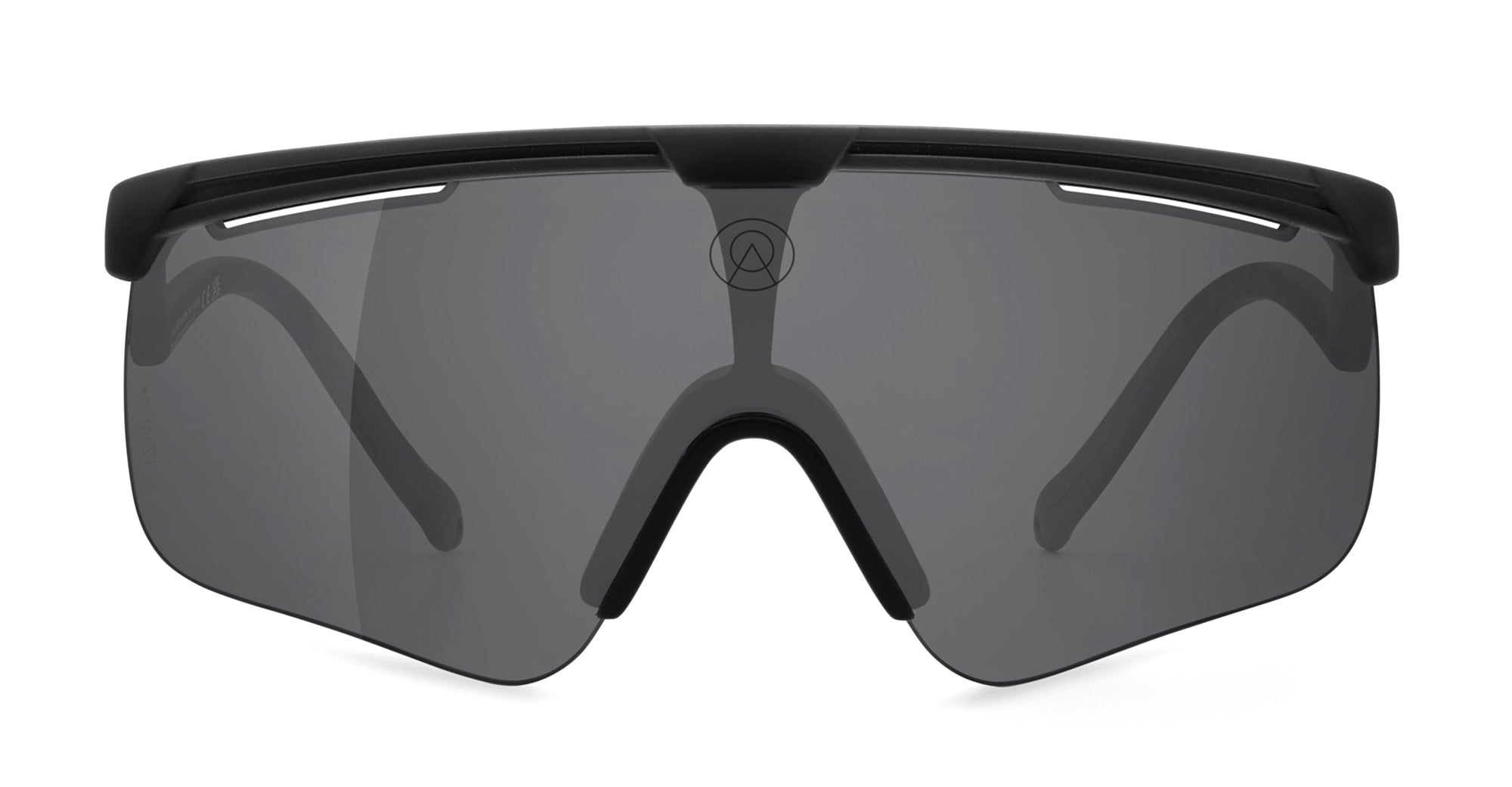 Ottica Mondello Roma - Alba Optics - 8050054516776 - DELTA - BLACK / VZUM F-LENS CLASSIC - Tr90 - shape Mask - Black - EYEWEAR - SUNGLASSES - Unisex,Uomo,Donna,Women,Men - lens Grey - Made In Italy