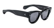 Ottica Mondello Roma - Jacques Marie Mage - JMMEH-88 - CHELSEA - BLACK - Acetate - shape Round - Black - EYEWEAR - SUNGLASSES - Unisex,Uomo,Donna,Women,Men - lens Black - Made In Japan