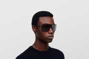 Ottica Mondello Roma - Mykita - 10087678 - MR004 MH73 - Black / Super Black len - stainless steel - shape  - Black - EYEWEAR - SUNGLASSES - Unisex,Uomo,Donna,Women,Men - lens  - Made In Germany