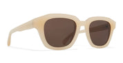 Ottica Mondello Roma - Mykita - 10082818 - KIENE - C189 CHILLED RAW BLONDE - Acetate - shape Squared - cream - EYEWEAR - SUNGLASSES - Donna,Women - lens Brown - Made In Germany