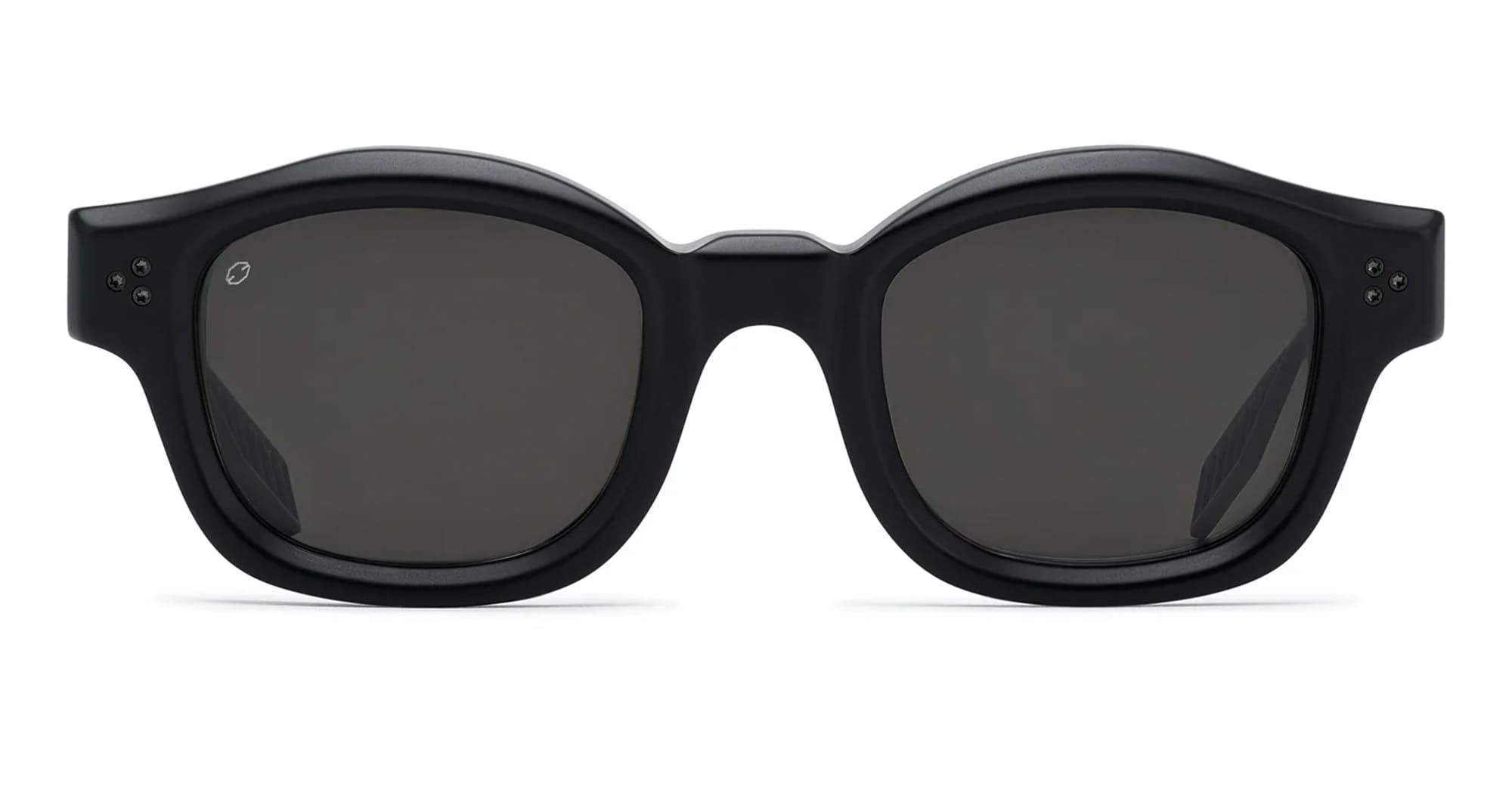 Ottica Mondello Roma - T HENRI - V2CC - V2 - NERO - Acetate - shape Squared - Black - EYEWEAR - SUNGLASSES - Unisex,Uomo,Donna,Women,Men - lens Grey - Made In Japan